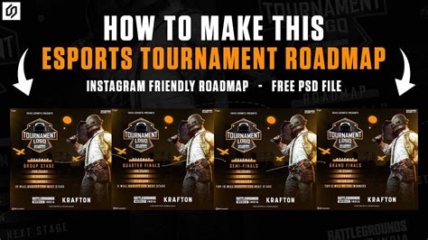 How To Make Pubg Bgmi Tournaments Roadmap Frivestudios Youtube