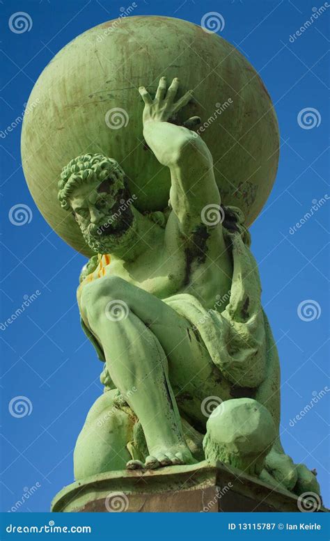 Atlas Statue Stock Image | CartoonDealer.com #75286819