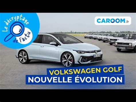 NOUVELLE ÉVOLUTION DE LA VOLKSWAGEN GOLF ACTU AUTO 27 01 2024 YouTube