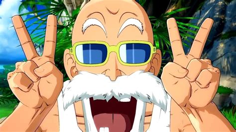 Dragon Ball FighterZ Showcases Master Roshi Gameplay