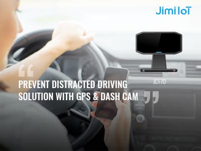 Prevent Distracted Driving Solution with GPS & Dash Cam