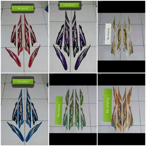 Jual Stiker Sticker Striping Mio Sporty Shopee Indonesia