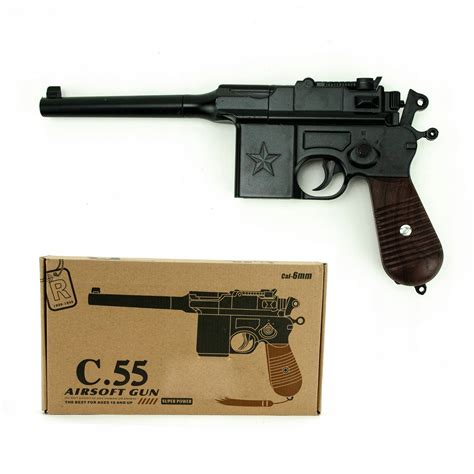 Metalowy Replika Pistolet Na Kulki Mm C Mauser C Asg Solidny