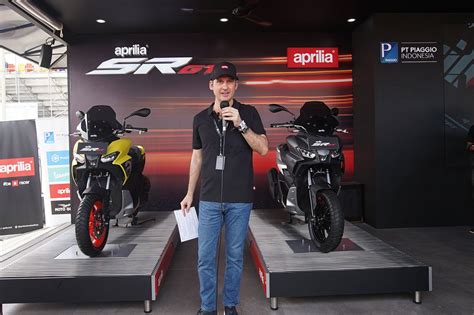 Motor Matik Aprilia Sr Gt Hadir Di Motogp Mandalika Autonesian