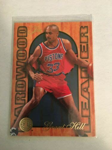 Fleer Flair Hardwood Leaders Grant Hill Ebay