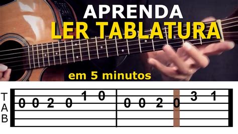 COMO LER TABLATURA Aprenda Em 5 Minutos YouTube