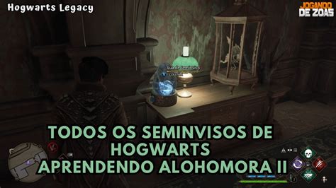 Hogwarts Legacy TODOS Os Seminvisos De Hogwarts Aprendendo