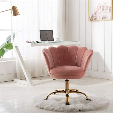 Bedroom Cute Desk Chairs For Girls - Ovios Cute Desk Chair Plush Velvet ...