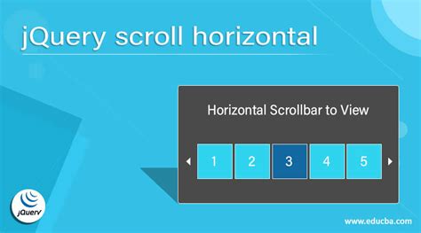 Jquery Scroll Horizontal Complete Guide To Jquery Scroll Horizontal