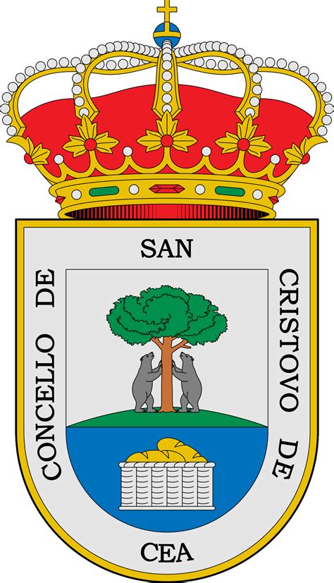 ملف Escudo de San Cristóbal de Cea Orense svg المعرفة