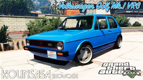 Gta 5 Volkswagen Golf Mk1 Vr6 Youtube