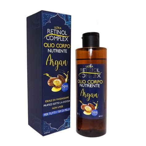 Retinol Complex Olio Corpo Nutriente All Olio Di Argan Ideale Per