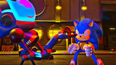 Chaos Sonic Fight Scene Sonic Prime Season Episode Youtube