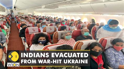 Flight With 219 Indians Evacuated From Ukraine Lands In Mumbai Russia