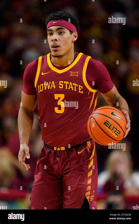 Iowa State Guard Tamin Lipsey Drives Up Court During The Second