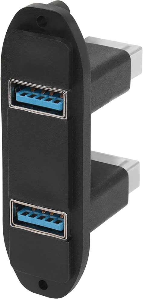 Qianrenon Adaptateur Double Usb Ports Usb Femelle Vers