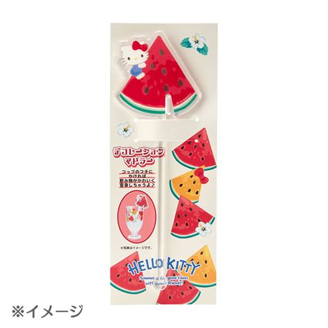 Stirrer D Coration Cinnamoroll Sanrio Colorful Fruits Meccha Japan