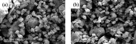 Sem Micrographs Of Synthesized Sns Before And After Wet Milling