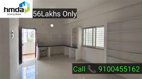 1185Sft 56Lakhs Only BrandNew 2BHK Hmda ReadyToMove FlatsForSale