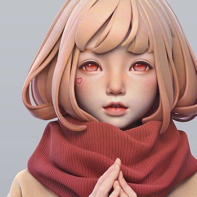 Artstation Lady Pink Nh T K Ngh Thu T H Nh Minh H A Ngh Thu T