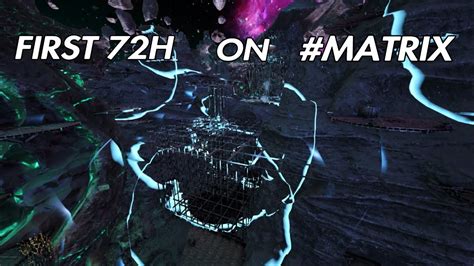 First 72h On MATRIX PvP Base Tour ARK PS4 PS5 RUIN ARTIC DOOM