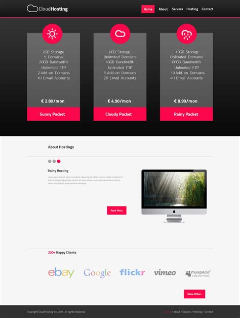 Simple Web Template ! by WizardCreative on DeviantArt