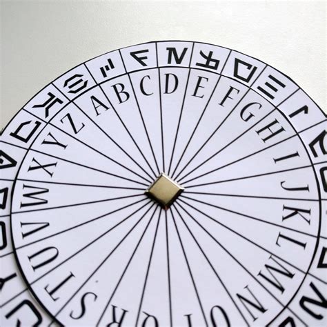 Cipher Wheel Printable - Printable Word Searches