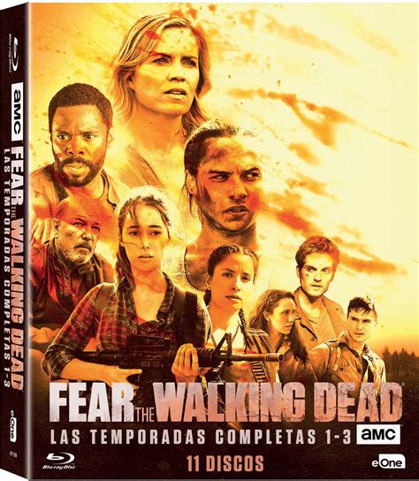 Pack Fear The Walking Dead Temporadas 1 A 3 Blu Ray Blu Ray Amazones