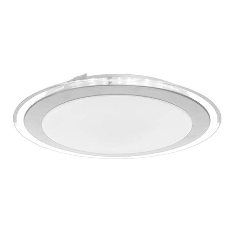 Astrid 18w Led Oyster Light Satin And Silver Tri Colour Astrid Oy33