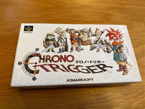 Nintendo Super Famicom Chrono Trigger Boxed Tidy Gwo Ebay