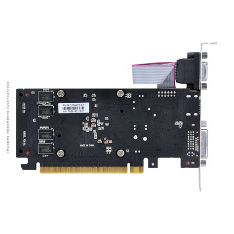 Placa de Vídeo PCYES Nvidia Geforce® G210 1GB | Techno Space