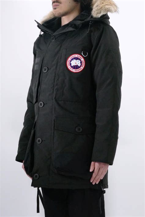 Canada Goose Mens Down Parka Macculloch Black Due West