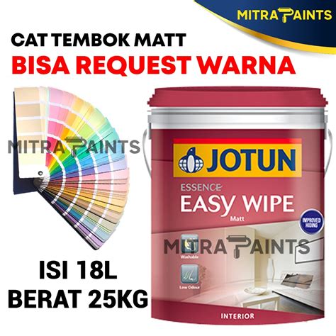 Jual Part Cat Tembok Interior Jotun Easy Wipe Liter Kg Pail