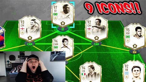 OMG REKORD 9 ICONS In 194 Rated Fut Draft Challenge Fifa 20