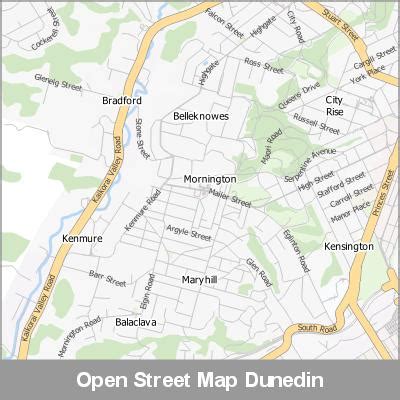 2020 Street Map Dunedin - Digital Maps