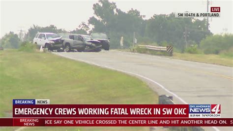 Emergency Crews Respond To Fatal Wreck In Sw Oklahoma City Youtube