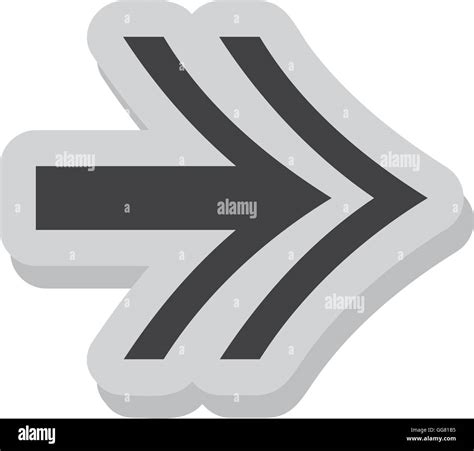 Arrows Signal Index Icon Stock Vector Image Art Alamy