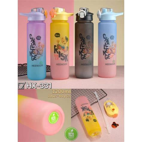 Jual Botol Minum Gradasi Teddy Bear Kapasitas Ml Shopee Indonesia