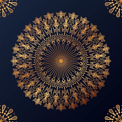 Fundo De Design De Mandala Ornamental De Luxo Vetor Gr Tis