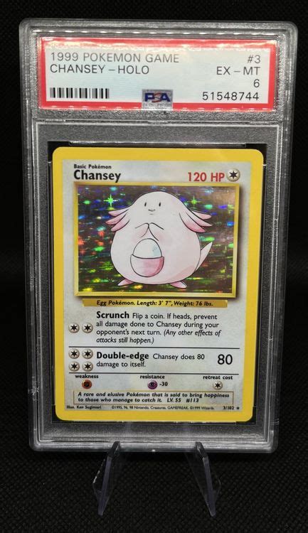 Pokemon Chansey Base Set Psa English Kaufen Auf Ricardo