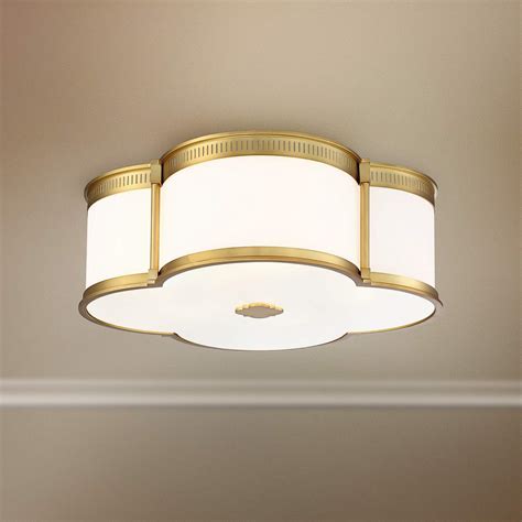 Flush Mount 22 Wide Liberty Gold Led Ceiling Light 78m13 Lamps Plus