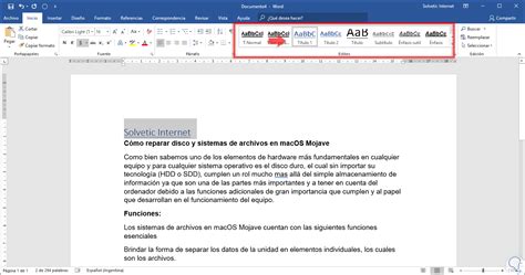 C Mo Hacer Una Tabla De Contenido En Word Solvetic