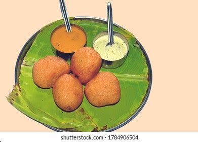 Indian Tiffin Mysore Bonda Chutney Stock Photo 1784906504 | Shutterstock