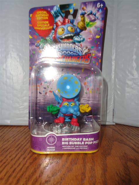 New Skylanders Superchargers Birthday Bash Big Bubble Pop Fizz