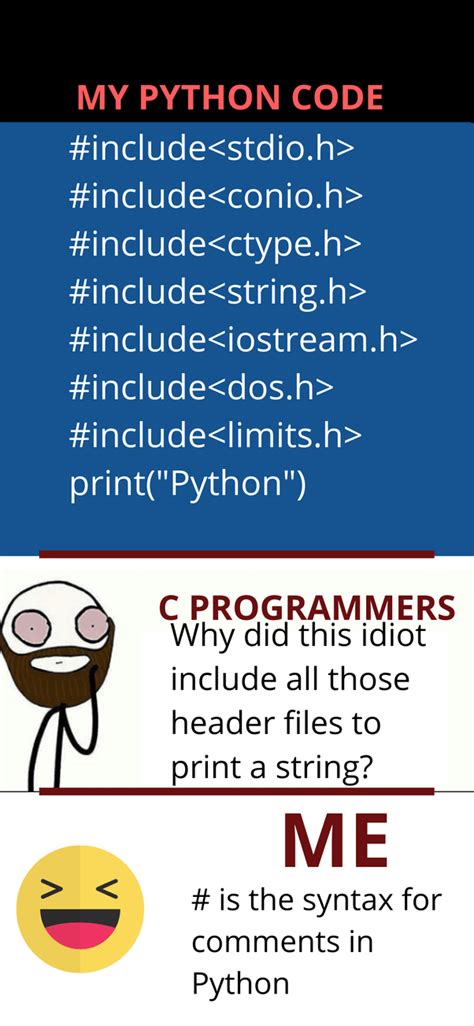 Python meme : r/programmingmemes