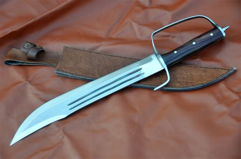 15 Inches Long Blade D Guard Bowie Hand Forged Bowie Etsy