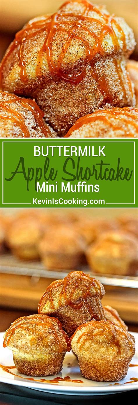 Apple Shortcake Buttermilk Muffins | Kevin Is Cooking