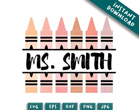 Teacher Monogram Svg Teacher Sign Svg Teacher Cut File For Etsy