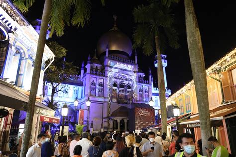 Kampong Gelam Bazaar Boasts Over Stalls Drone Light Shows More