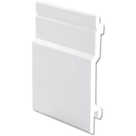 100mm White Open V External Cladding Exterior Cladding Upvc